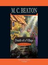 Cover image for Death of a Village